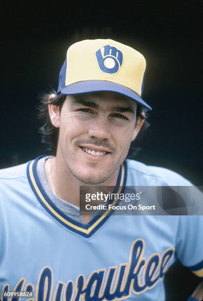 Ned Yost of the Milwaukee Brewers looks on smiling prior to the start of a Major League Baseball game against the Baltimore Orioles circa 1983 at...