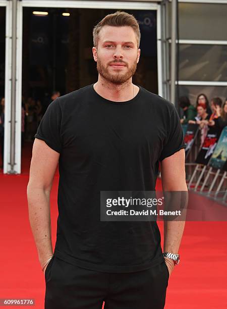 Rick Edwards attends the Empire Live: "Swiss Army Man" & "Imperium" double bill gala screening at Cineworld 02 Arena on September 23, 2016 in London,...