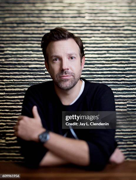 Actor Jason Sudeikis, of the movie 'Colossal' poses for a portraits at the Toronto International Film Festival for Los Angeles Times on September 9,...