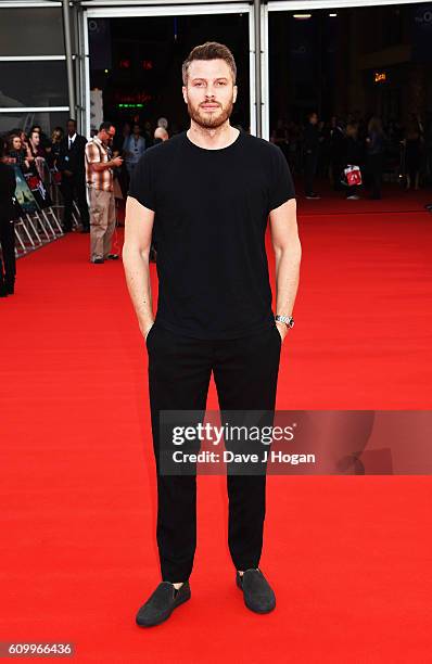 Rick Edwards attends the American Airlines Presents Empire Live double gala screening of "Swiss Army Man" and "Imperium" at The O2 Arena on September...