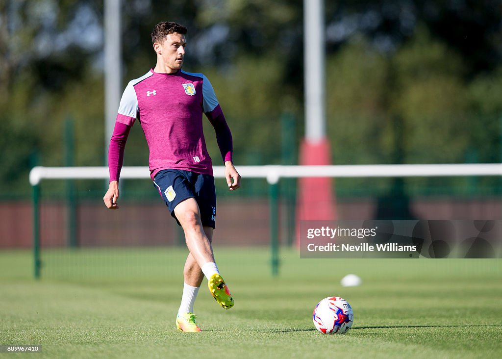 Aston Villa Training Session