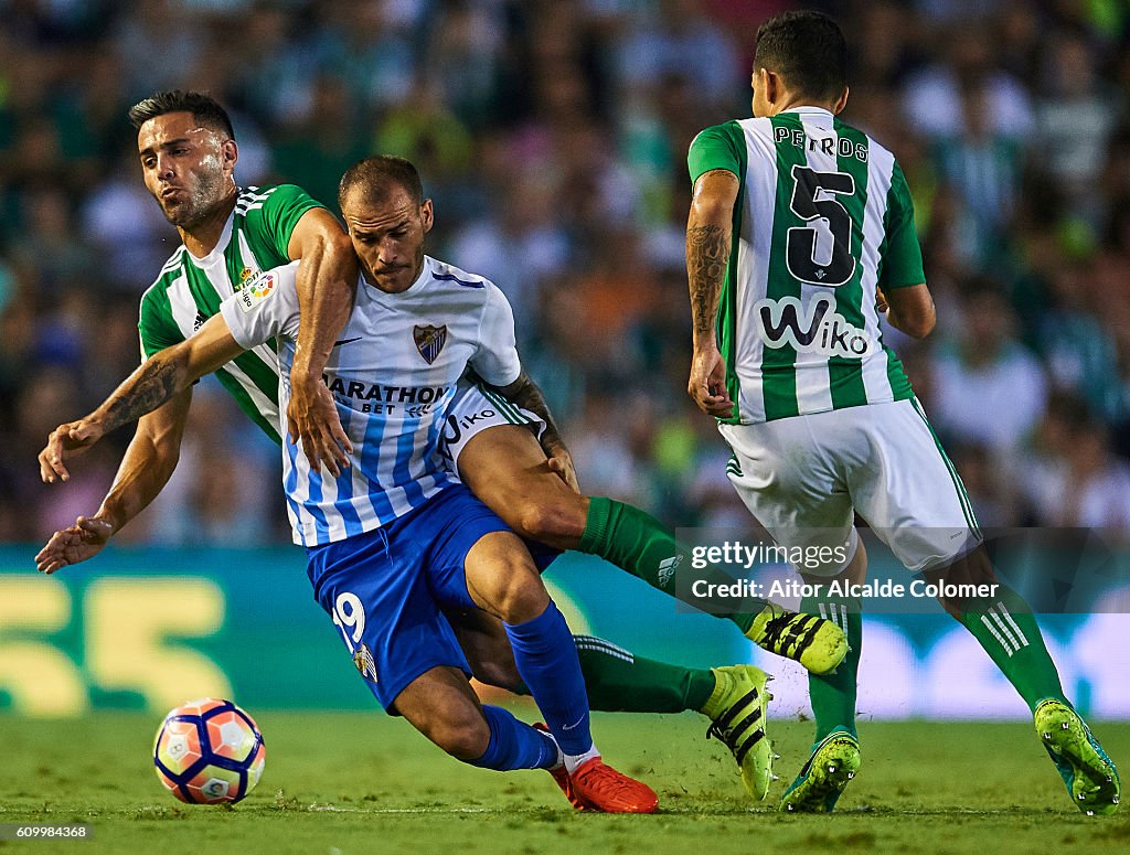 Real Betis Balompie v Malaga CF - La Liga