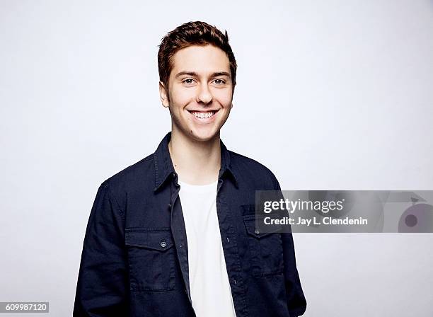Actor Nat Wolff of In Dubious Battle' poses for a portraits at the Toronto International Film Festival for Los Angeles Times on September 14, 2016 in...
