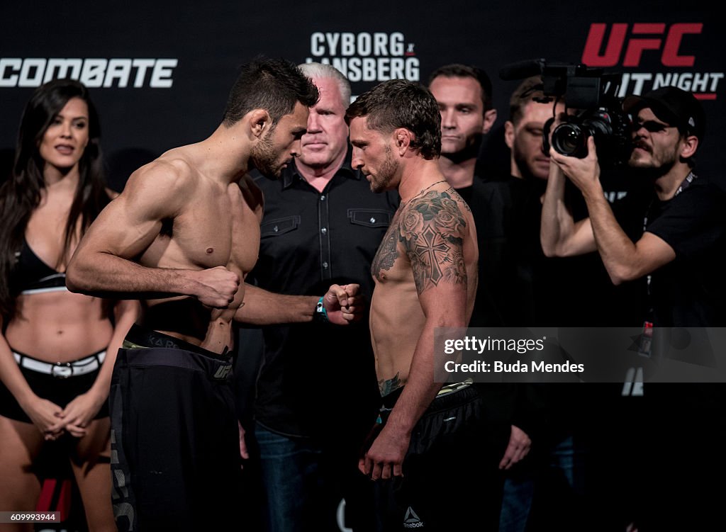 UFC Fight Night: Weigh-in