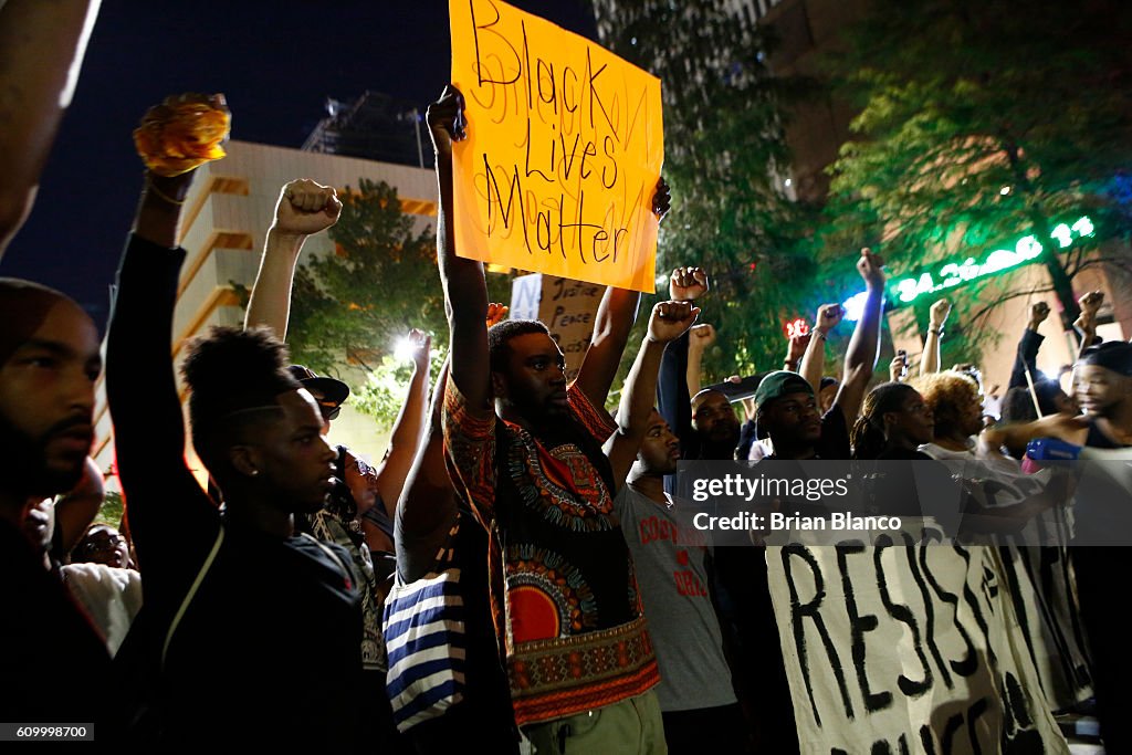 Charlotte Continues To Deal With Community Outrage And Protests Over Police Shooting