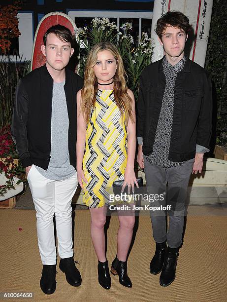 Echosmith arrives at Teen Vogue Celebrates 14th Annual Young Hollywood Issue at Reel Inn on September 23, 2016 in Malibu, California.