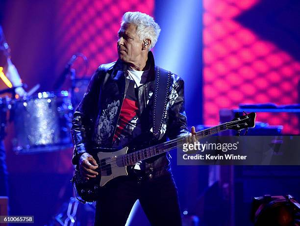 Recording artist Adam Clayton of music group U2 performs onstage at the 2016 iHeartRadio Music Festival at T-Mobile Arena on September 23, 2016 in...