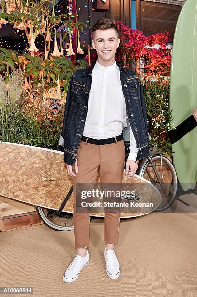 Jordan Doww attends 14th Annual Teen Vogue Young Hollywood with American Eagle Outfitters on September 23, 2016 in Malibu, California.