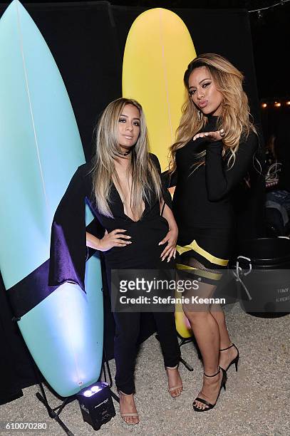 Ally Brooke and Dinah Jane attend 14th Annual Teen Vogue Young Hollywood with American Eagle Outfitters on September 23, 2016 in Malibu, California.