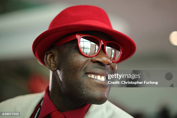 Labour supporter Joseph Afrane arrives for the annual Labour party conference at the ACC on September 24, 2016 in Liverpool, England. Delegates and...