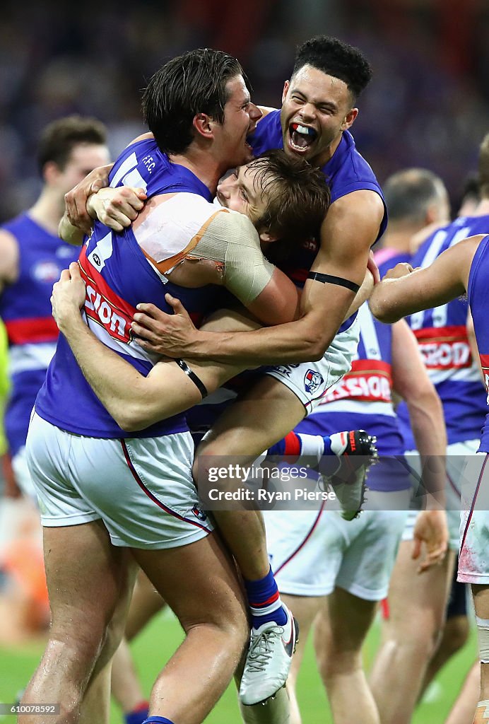AFL 1st Preliminary Final - GWS v Western Bulldogs