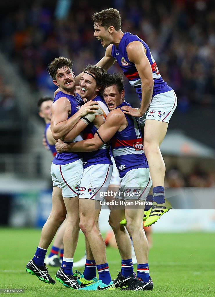 AFL 1st Preliminary Final - GWS v Western Bulldogs