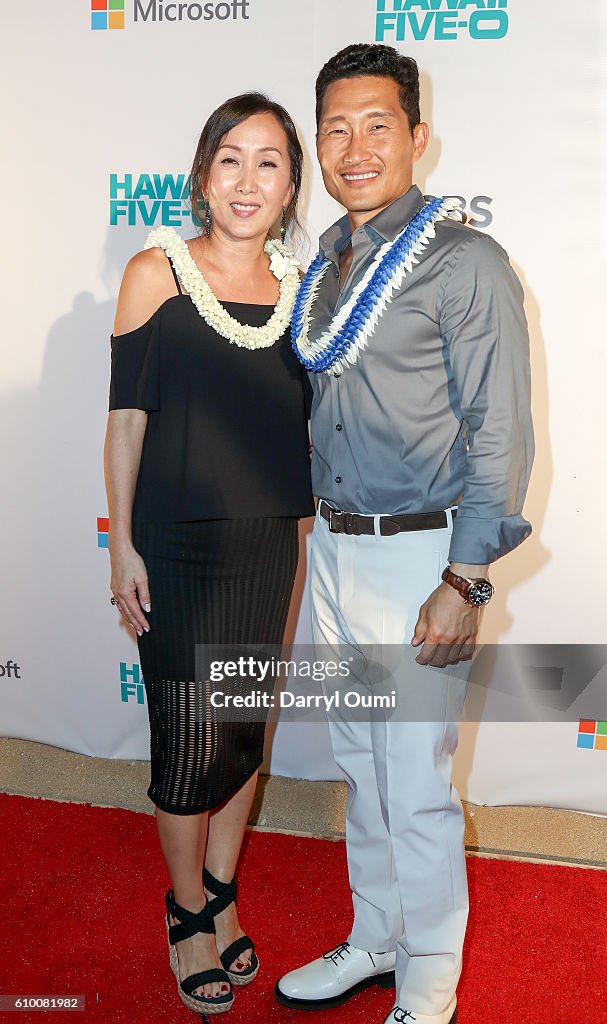 CBS Hosts Annual Sunset On The Beach Premiere Celebrating Season 7 Of "Hawaii Five-0"