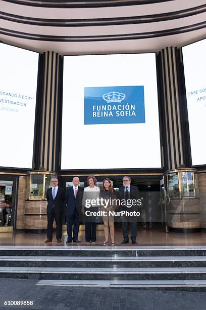 Queen Sofia of Spain will attend the screening of the film &quot;Finding Dory&quot; which is organized to raise funds for Alzheimer's at Capitol...