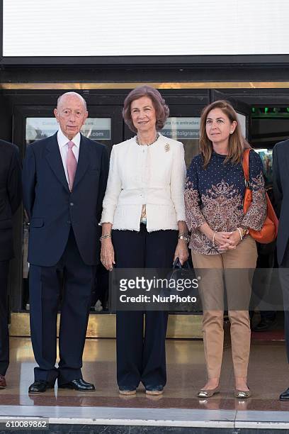 Queen Sofia of Spain will attend the screening of the film &quot;Finding Dory&quot; which is organized to raise funds for Alzheimer's at Capitol...