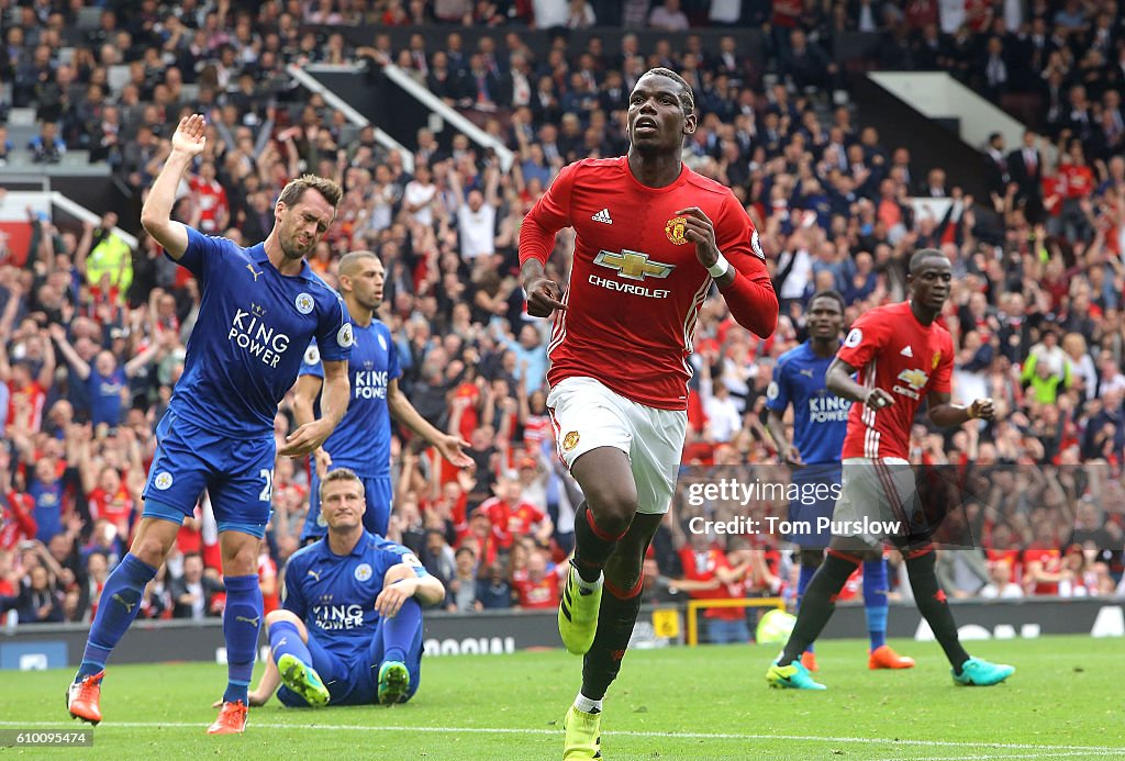 Manchester United v Leicester City - Premier League