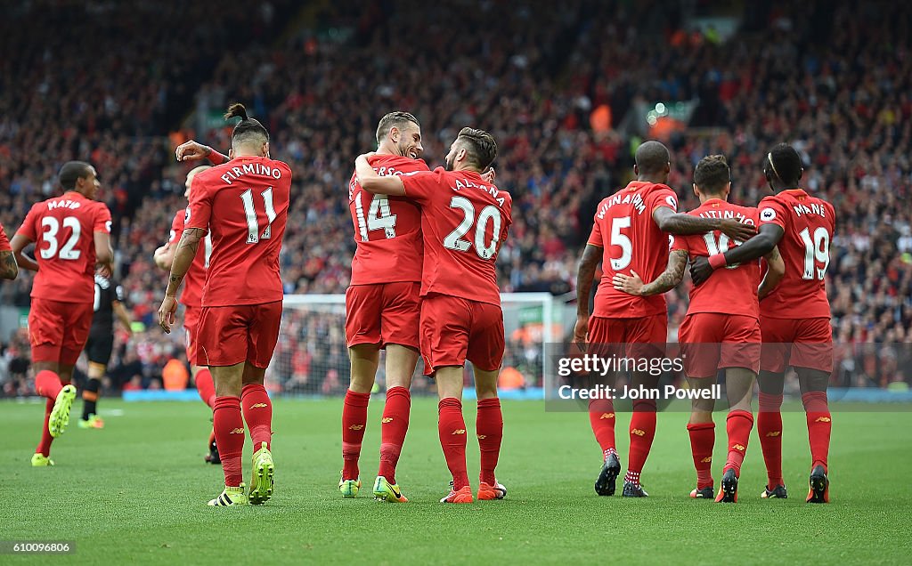 Liverpool v Hull City - Premier League