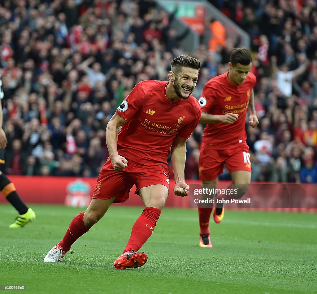 Liverpool v Hull City - Premier League