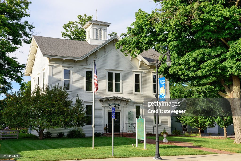 The Old School House in Douglas, Michigan