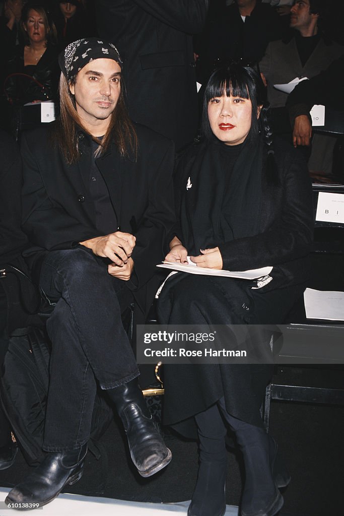 Steven Emisel American fashion photographer Steven Meisel and fashion designer Anna ...