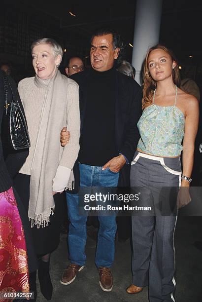 From left to right, fashion editor Liz Tilberis, fashion photographer Patrick Demarchelier and fashion designer Stella McCartney at Demarchelier's...