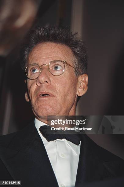 American fashion designer Calvin Klein at the 13th Annual Night of Stars at the Pierre Hotel, New York City, USA, 1996.