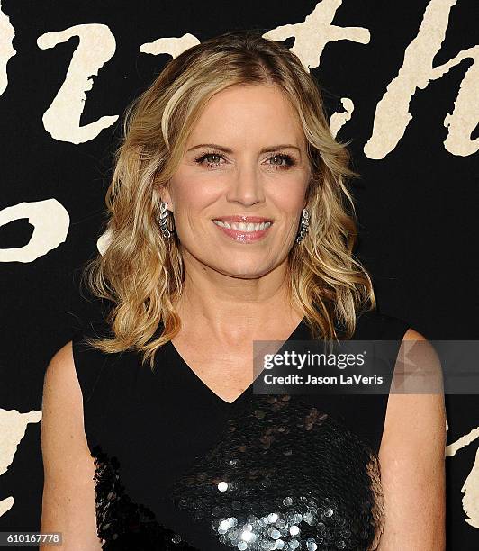 Actress Kim Dickens attends the premiere of "The Birth of a Nation" at ArcLight Cinemas Cinerama Dome on September 21, 2016 in Hollywood, California.