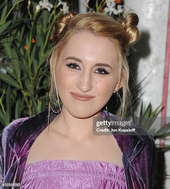 Actress Harley Quinn Smith arrives at Teen Vogue Celebrates 14th Annual Young Hollywood Issue at Reel Inn on September 23, 2016 in Malibu, California.