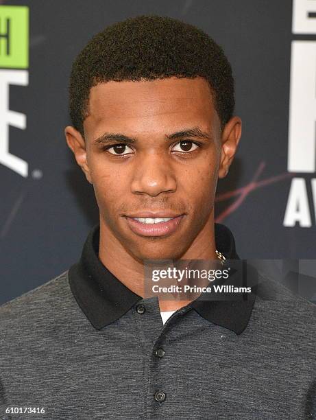 Boogie attends the BET Hip Hop Awards 2016 Green Carpet at Cobb Energy Performing Arts Center on September 17, 2016 in Atlanta, Georgia