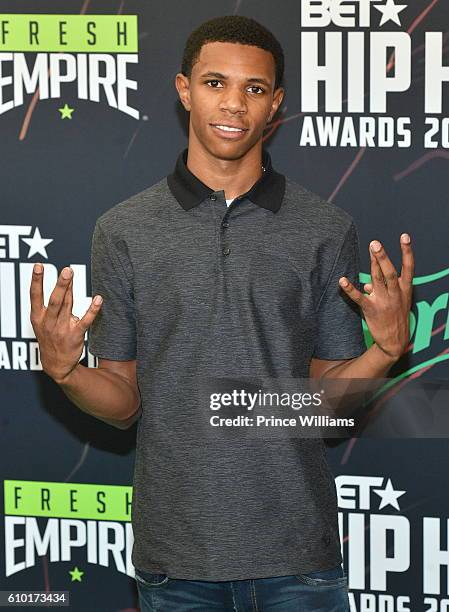 Boogie attends the BET Hip Hop Awards 2016 Green Carpet at Cobb Energy Performing Arts Center on September 17, 2016 in Atlanta, Georgia