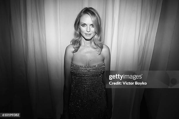 Heather Graham attends amfAR Milano 2016 afterparty at La Permanente on September 24, 2016 in Milan, Italy.