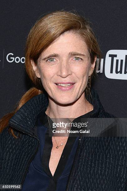 United States Ambassador to the United Nations Samantha Power attends the 2016 Global Citizen Festival In Central Park To End Extreme Poverty By 2030...
