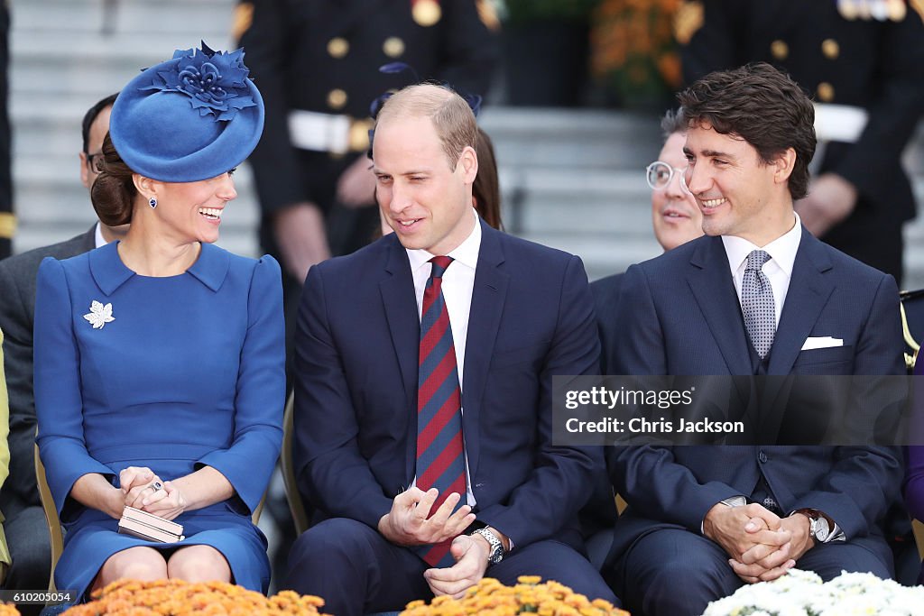 2016 Royal Tour To Canada Of The Duke And Duchess Of Cambridge - Victoria, British Columbia