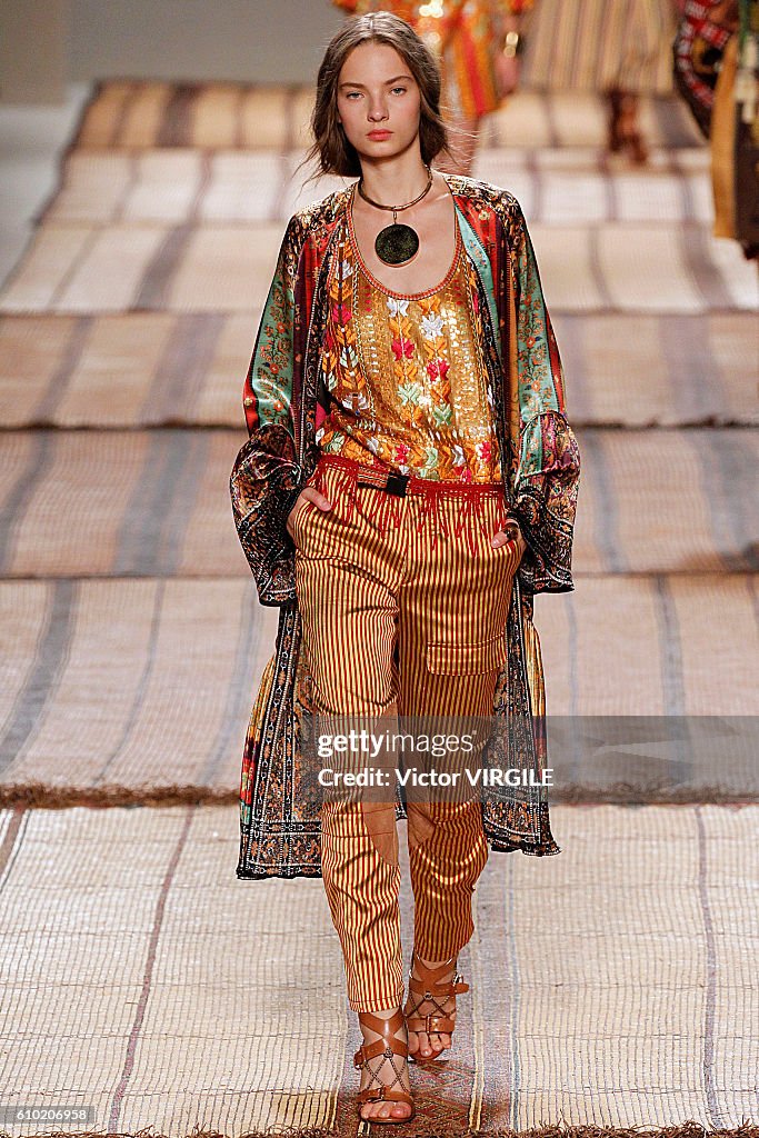 Etro - Runway - Milan Fashion Week SS17