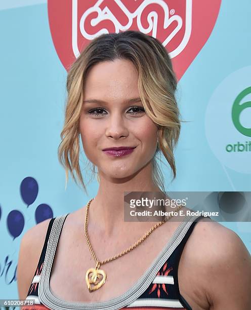 Personality Meghan King Edmonds attends the Step2 & Favored.by Present The 5th Annual Red Carpet Safety Awareness Event at Sony Pictures Studios on...