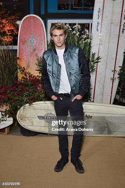 Presley Gerber Funk attends the Teen Vogue Young Hollywood 14th Annual Young Hollywood Issue at Reel Inn on September 23, 2016 in Malibu, California.