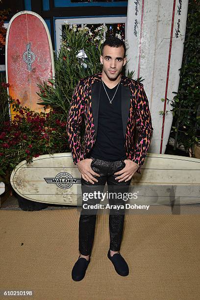 Dannell Levya attends the Teen Vogue Young Hollywood 14th Annual Young Hollywood Issue at Reel Inn on September 23, 2016 in Malibu, California.