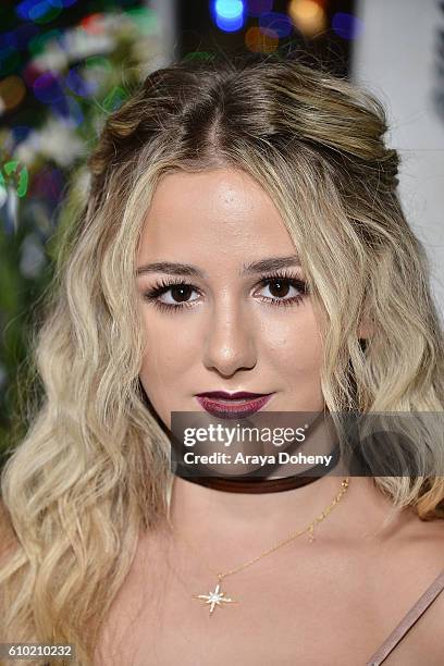 Chloe Lukasiak attends the Teen Vogue Young Hollywood 14th Annual Young Hollywood Issue at Reel Inn on September 23, 2016 in Malibu, California.