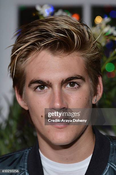Presley Gerber attends the Teen Vogue Young Hollywood 14th Annual Young Hollywood Issue at Reel Inn on September 23, 2016 in Malibu, California.