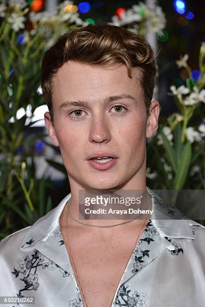 George Mclachlan attends the Teen Vogue Young Hollywood 14th Annual Young Hollywood Issue at Reel Inn on September 23, 2016 in Malibu, California.