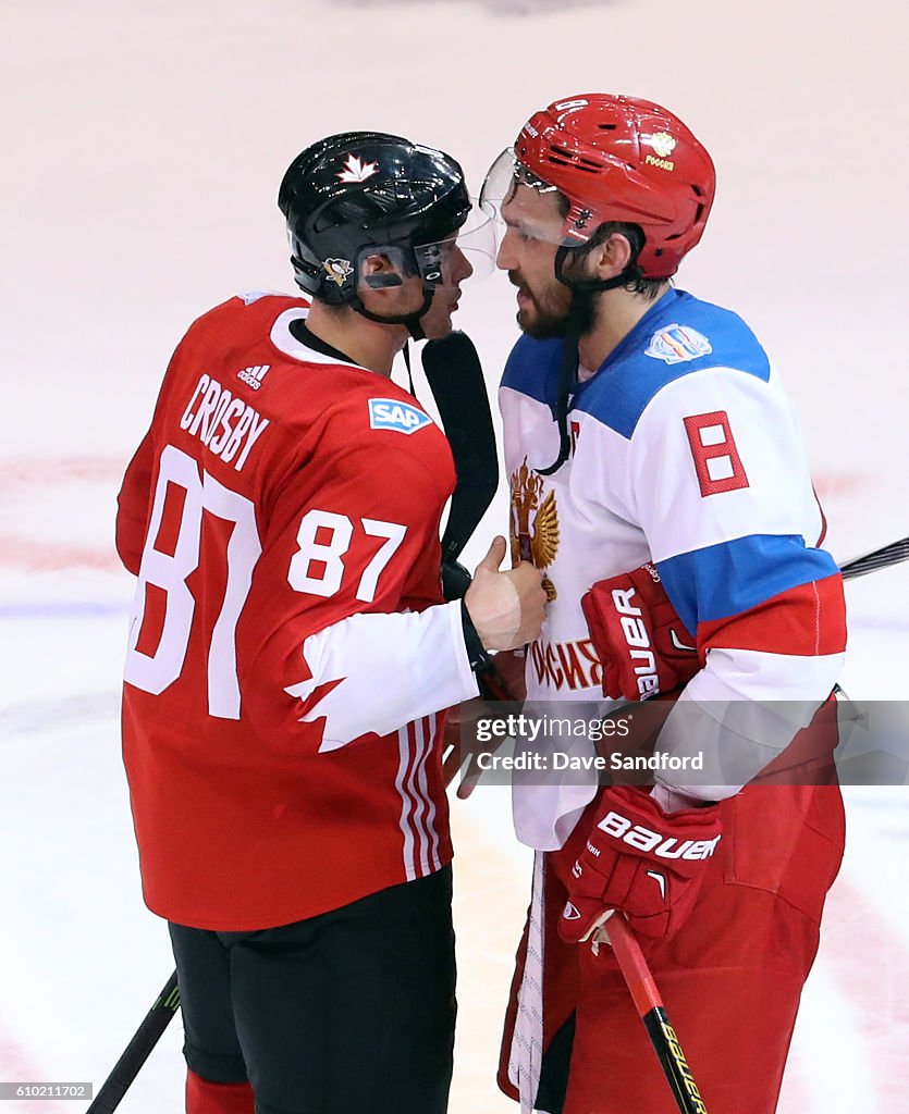 World Cup of Hockey 2016 Semifinals-Russia v Canada