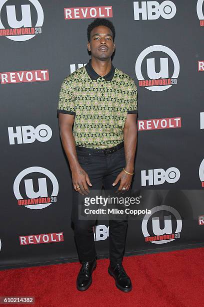 Actor/singer Luke James attends the 20th Annual Urbanworld Film Festival - "The New Edition Story" Screening at AMC Empire 25 theater on September...