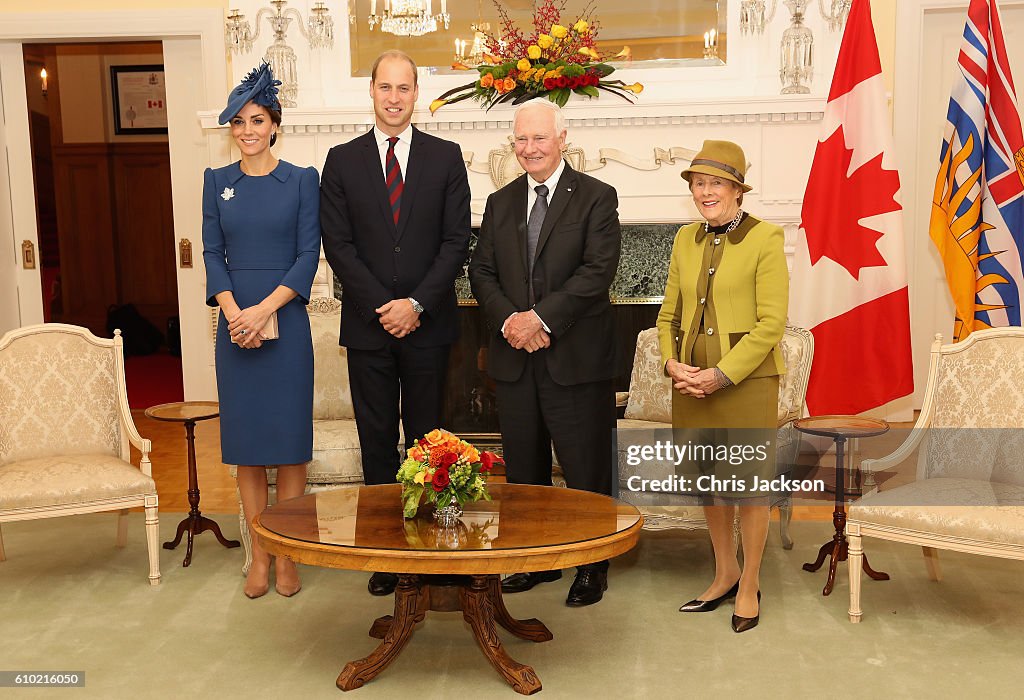 2016 Royal Tour To Canada Of The Duke And Duchess Of Cambridge