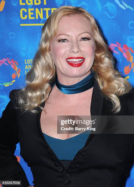 Actress Traci Lords attends Los Angeles LGBT Center's 47th Anniversary Gala at Pacific Design Center on September 24, 2016 in West Hollywood,...