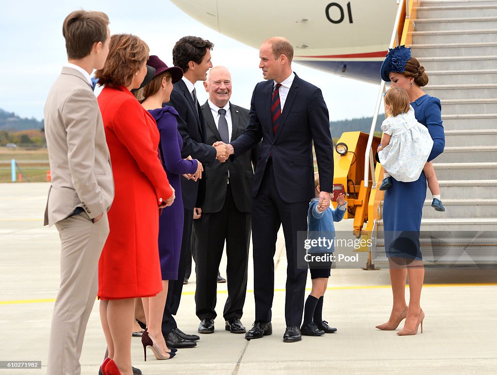 2016 Royal Tour To Canada Of The Duke And Duchess Of Cambridge - Victoria, British Columbia