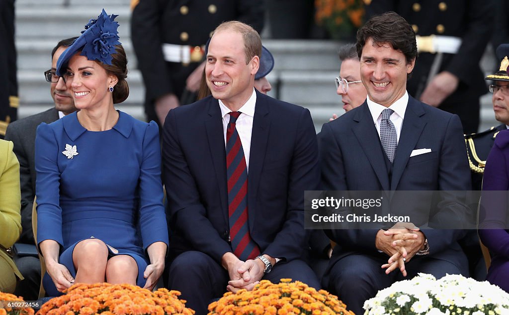 2016 Royal Tour To Canada Of The Duke And Duchess Of Cambridge