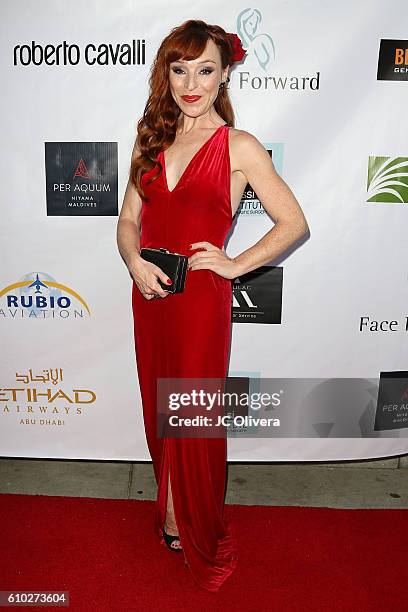 Actress Ruth Connell attends The 7th Annual Face Forward Gala at Vibiana on September 24, 2016 in Los Angeles, California.