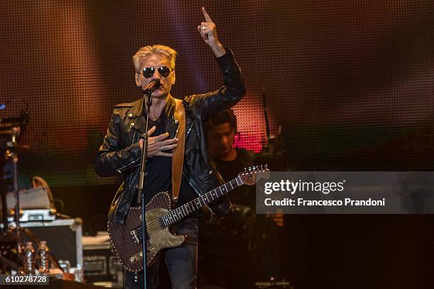 Luciano Ligabue Performs In Monza on September 24, 2016 in Monza, Italy.