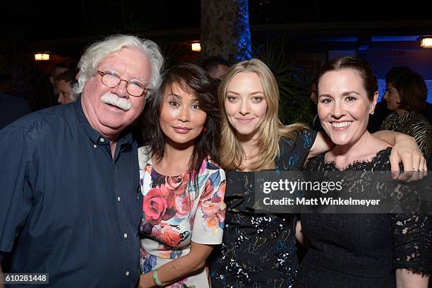 Ron MacFarlane, Xiao Xiang, Amanda Seyfried, and Rachael MacFarlane attend the Heaven On Earth Gala, The Perry MacFarlane Legacy honoring 20th...