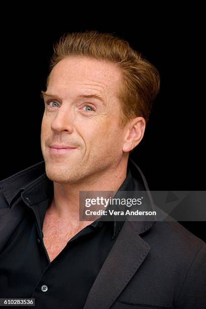 Damian Lewis at the "Billions" Press Conference at the Essex House on September 24, 2016 in New York City.